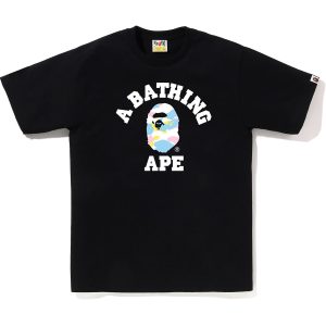 NEW MULTI CAMO COLLEGE TEE MENS
